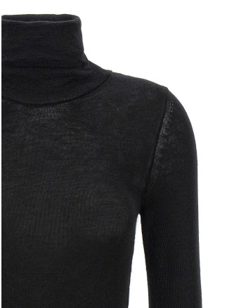 Silk cashmere turtleneck sweater #