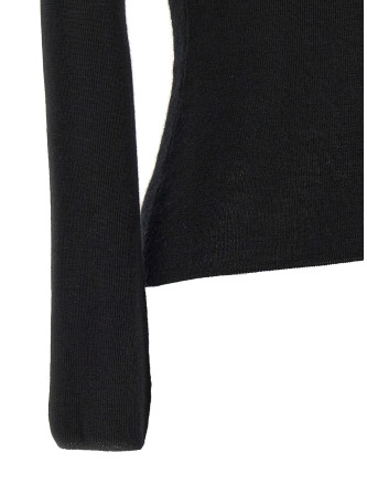 Silk cashmere turtleneck sweater #