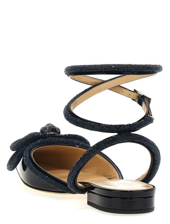 'Double Bow' ballet flats #