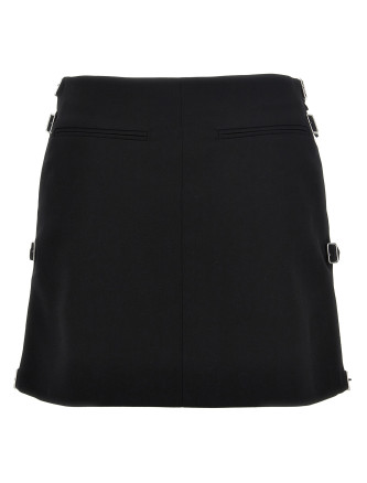 'Multi Sangle Wool Mini' skirt