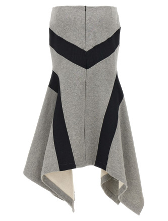 Asymmetrical long skirt #