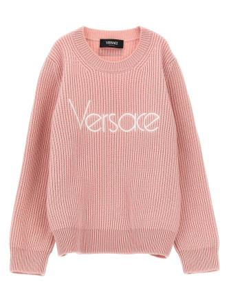 Logo embroidery sweater