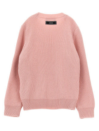 Logo embroidery sweater #