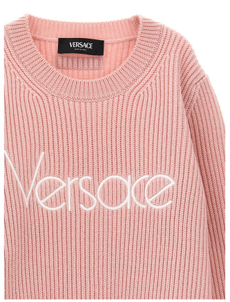Logo embroidery sweater #