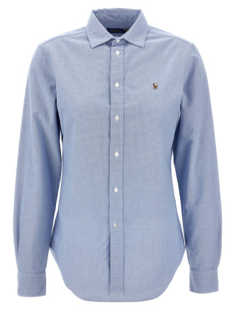 Logo embroidery shirt