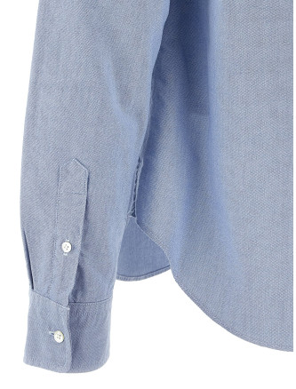 Logo embroidery shirt #