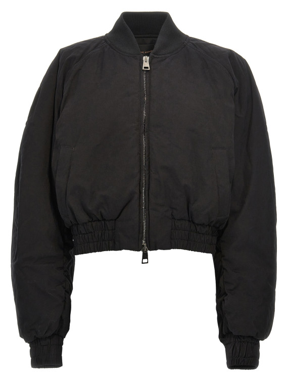 'Sierra' cropped bomber jacket #1