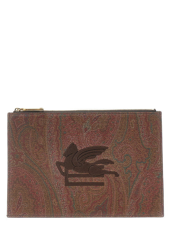Medium 'Paisley' clutch bag #1