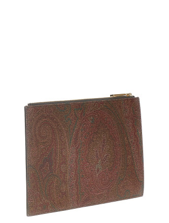 Medium 'Paisley' clutch bag #