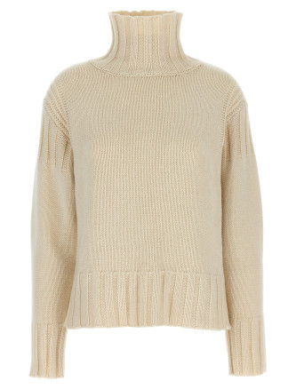 Ribbed detail sweater
