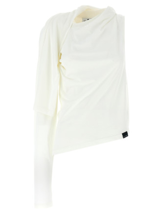 'Asymetrique Off The Shoulder' T-shirt