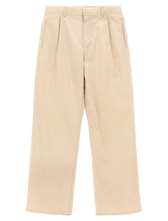 Logo embroidery pants