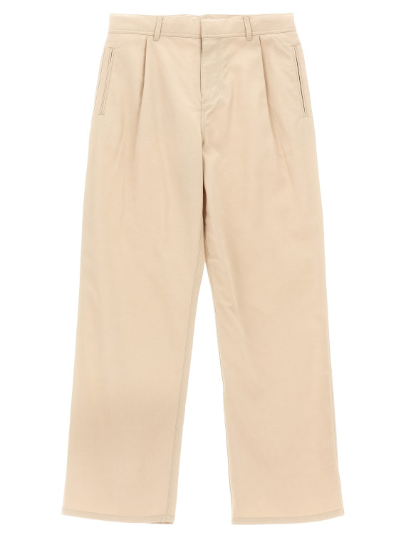 Logo embroidery pants #1