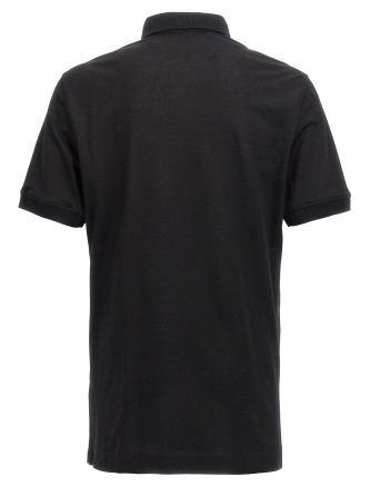 Logo embroidery polo shirt #