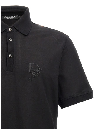 Logo embroidery polo shirt #