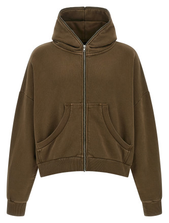 'Eternal Zip Washed' hoodie