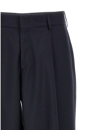 Front pleat pants #
