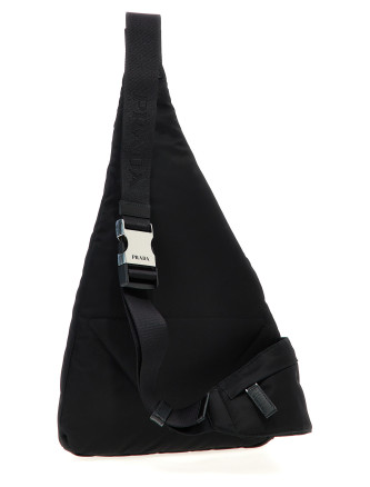 Re-nylon one-shoulder backpack #