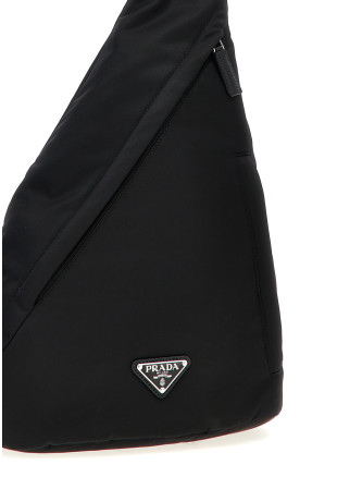 Re-nylon one-shoulder backpack #