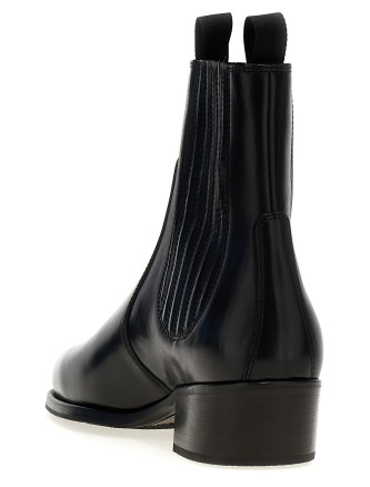 Chelsea leather ankle boots #