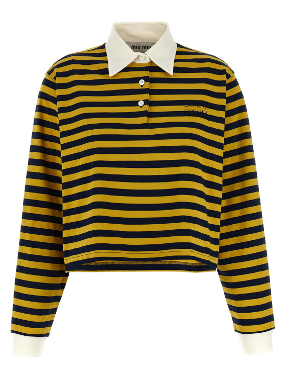 Striped polo shirt #1
