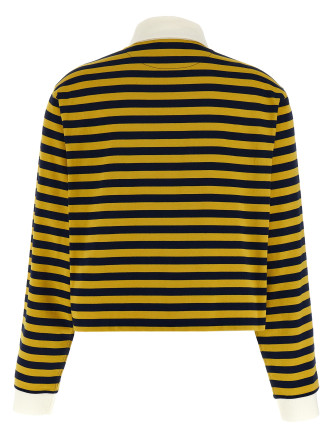 Striped polo shirt #