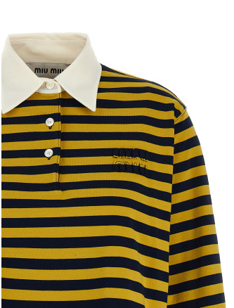 Striped polo shirt #