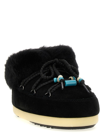 'Mule suede beads' ankle boots #