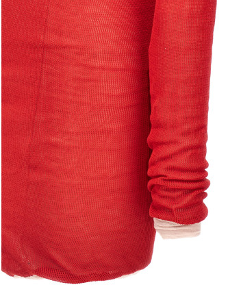 Two-material minidress #