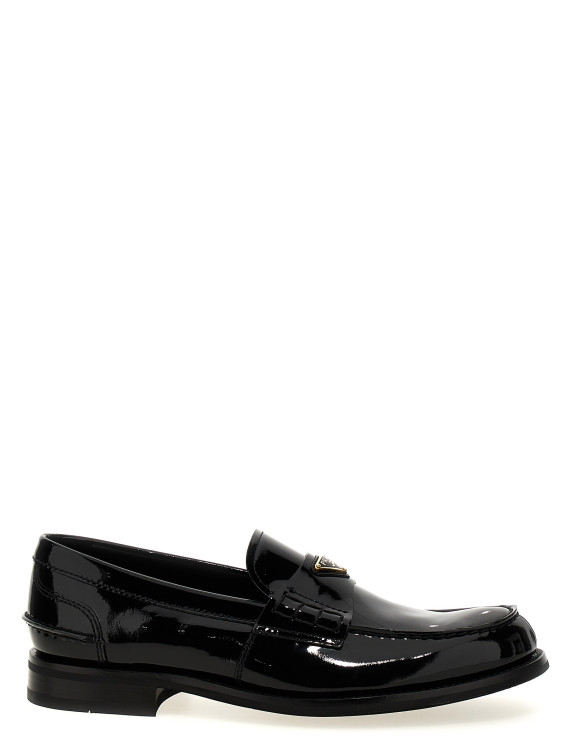 Logo patent leather loafer #1