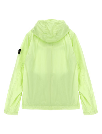 Logo badge hooded jacket #