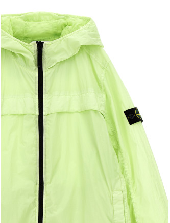 Logo badge hooded jacket #