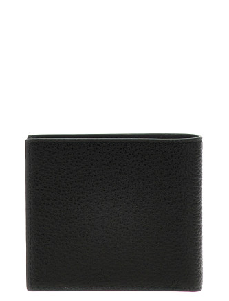 Logo leather wallet #