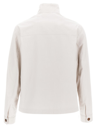 Logo embroidery jacket #