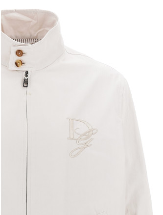 Logo embroidery jacket #