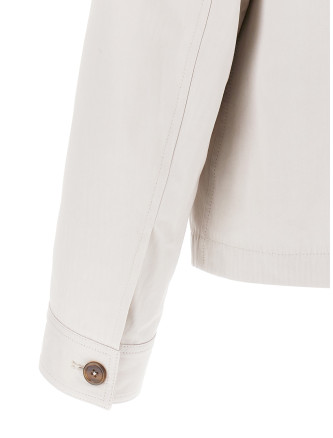 Logo embroidery jacket #