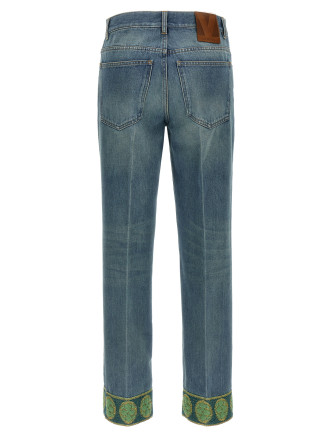 Valentino Garavani jacquard jeans #