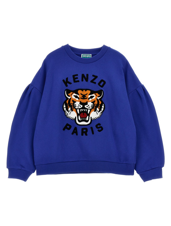 Logo embroidery sweatshirt #1