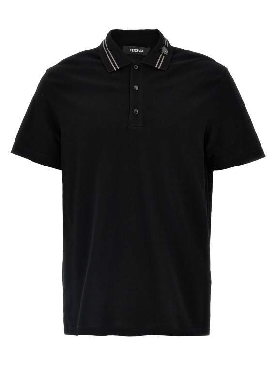 'Medusa embroidery' polo shirt #1