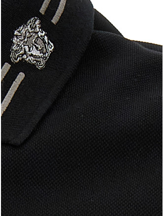 'Medusa embroidery' polo shirt #