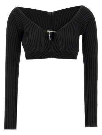 'Le Maille Pralu' cropped cardigan