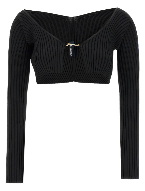 'Le Maille Pralu' cropped cardigan #1