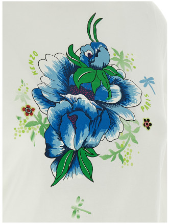 'Kenzo Peonies' T-shirt #