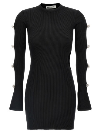 'Cut-Out Crystal Bow' dress