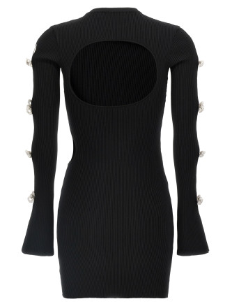 'Cut-Out Crystal Bow' dress #