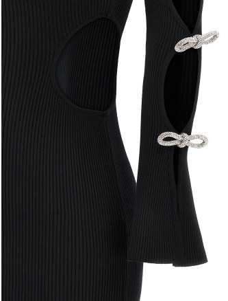 'Cut-Out Crystal Bow' dress #