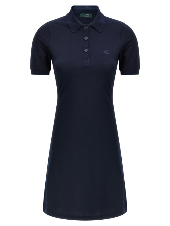 Piqué polo dress #1