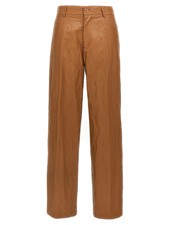 Leather-effect pants #1