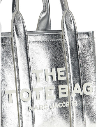 'The Metallic Leather Crossbody Tote' crossbody bag #