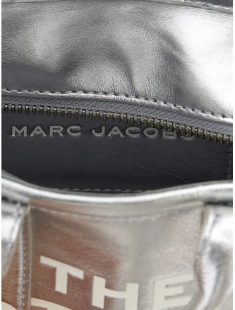 'The Metallic Leather Crossbody Tote' crossbody bag #